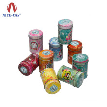 Colorful Animal Toy Tin Gift Can For Children's Day